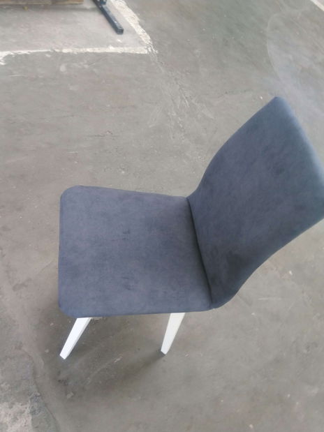 Stolička Tokir II (biela + modrosivá) *bazár