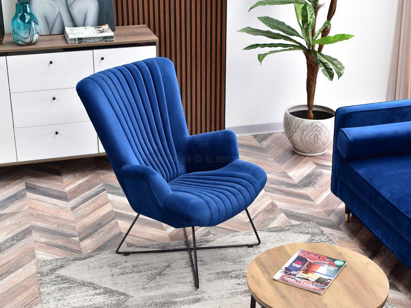 Fotoliu relax Nuttshell (negru)