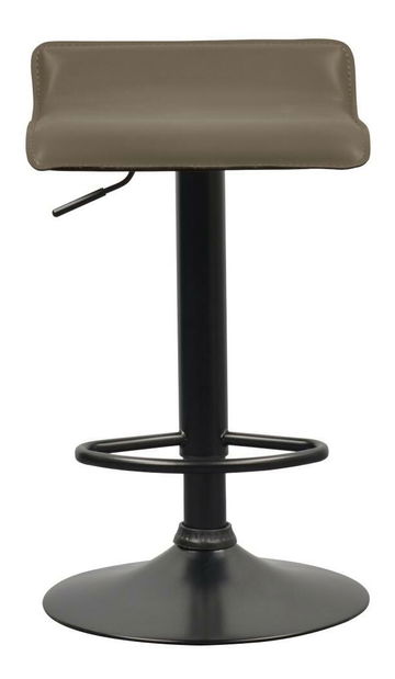 Scaun bar Baily (taupe piele ecologică)