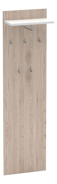 Akasztós panel Tempo Kondela Rumia (san remo tölgy + fehér)