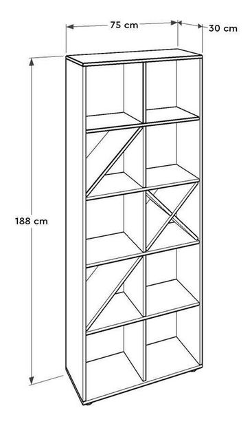 Raft Kaida 6 (alb + roșu) 