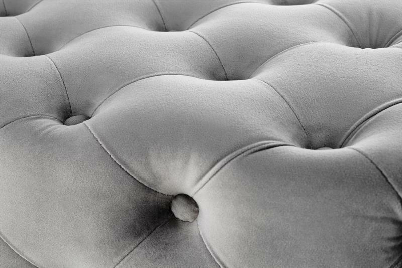 Klupa Alesha (siva + zlatna)