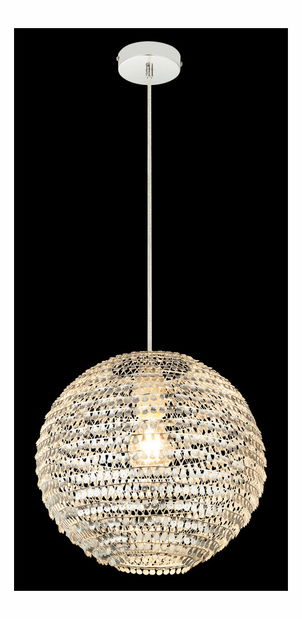 Závesné svietidlo Daxos 54502-1H (nikel + chróm)