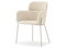 Jedálenská stolička Bastante (krémová)