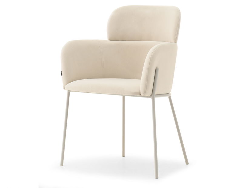 Jedálenská stolička Bastante (krémová)