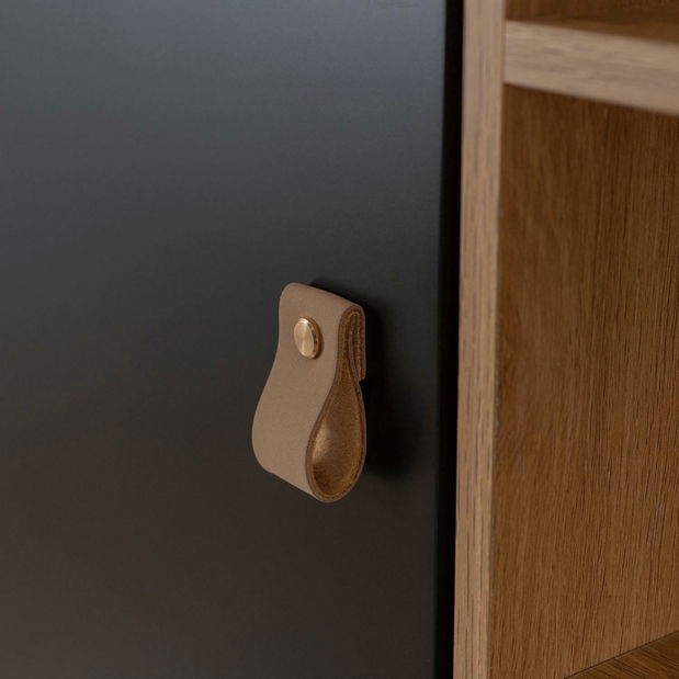 Regál Vegabondos (čierna) 