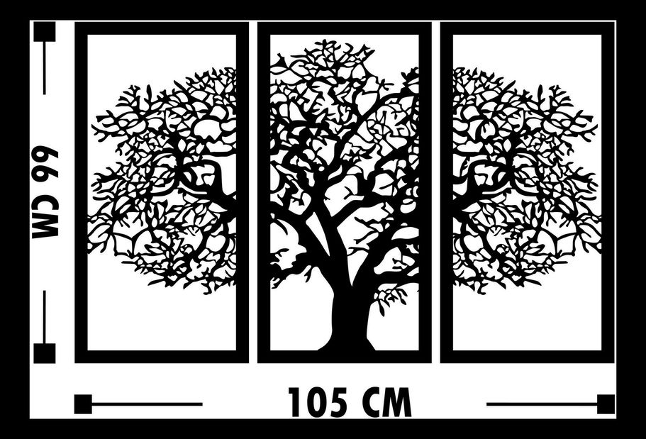 Decorație de perete Arnes