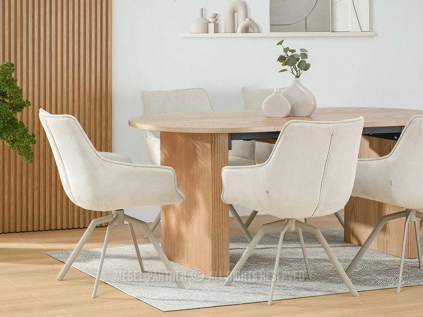 Scaun Liam (bej deschis + bej)