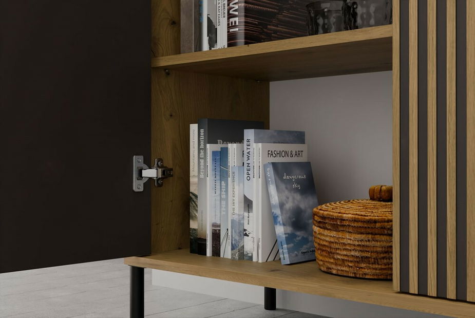 Dulap Kamarussa Slim 4 (stejar artisan)