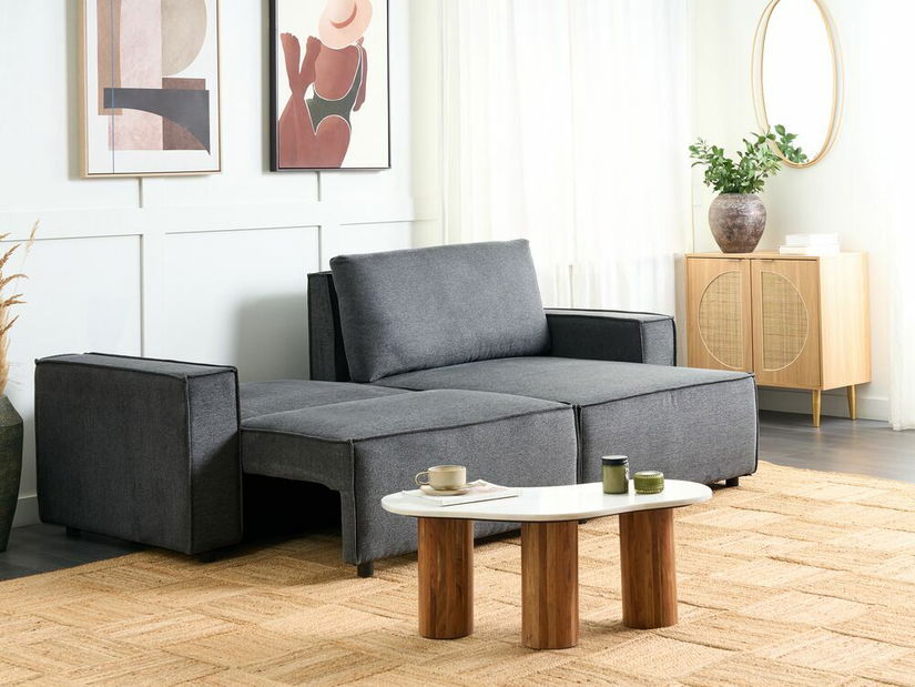 Rohová sedacia súprava Karina (tmavosivá) (L)