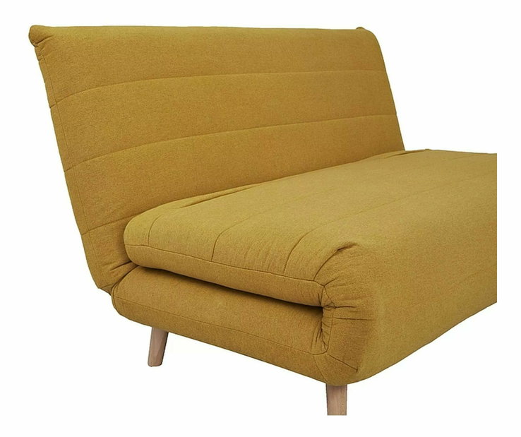 Pohovka futon Susan (žltá)