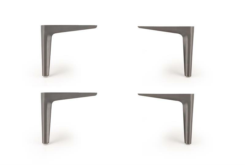 Nožičky k posteli Mondelo (čierna)