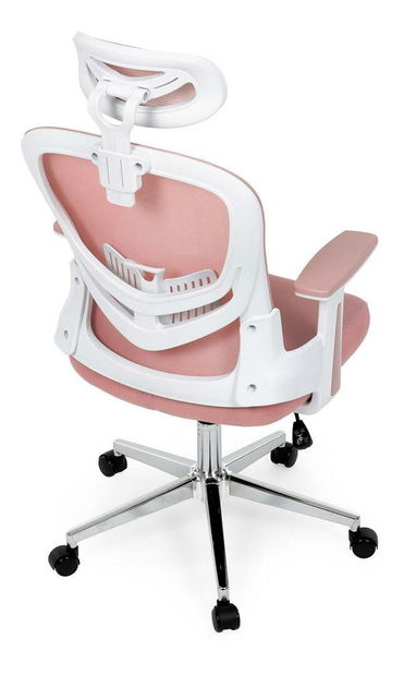 Kancelárske kreslo Kralmen (ružová)