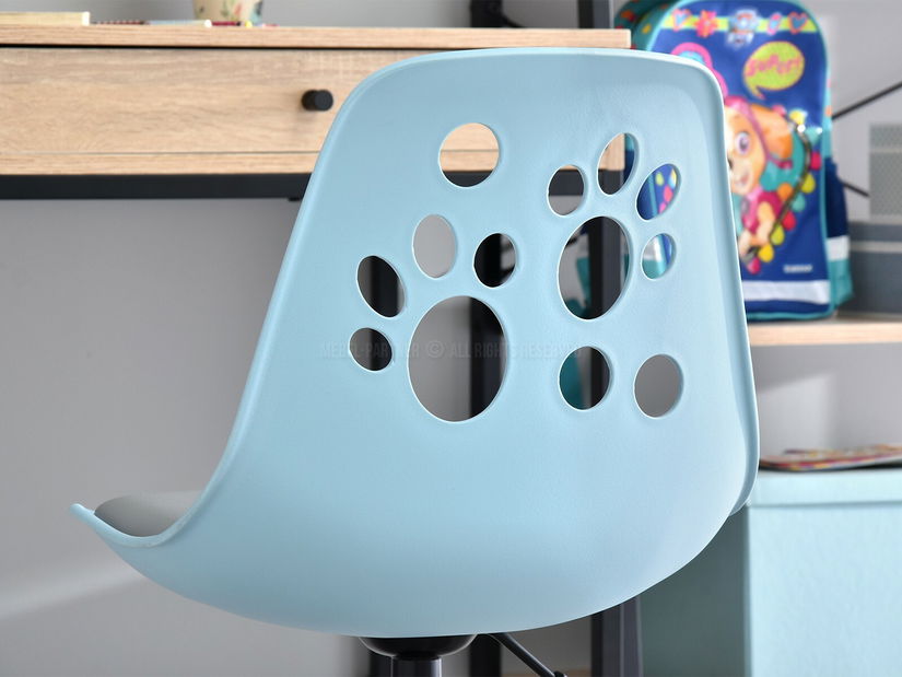 Scaun pentru copii Footy (gri albastru + gri)