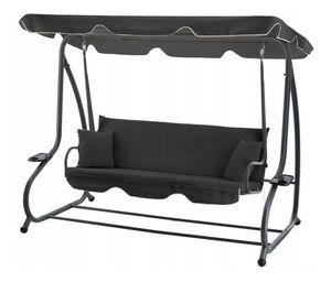 Kerti hinta Tianne (fekete) 