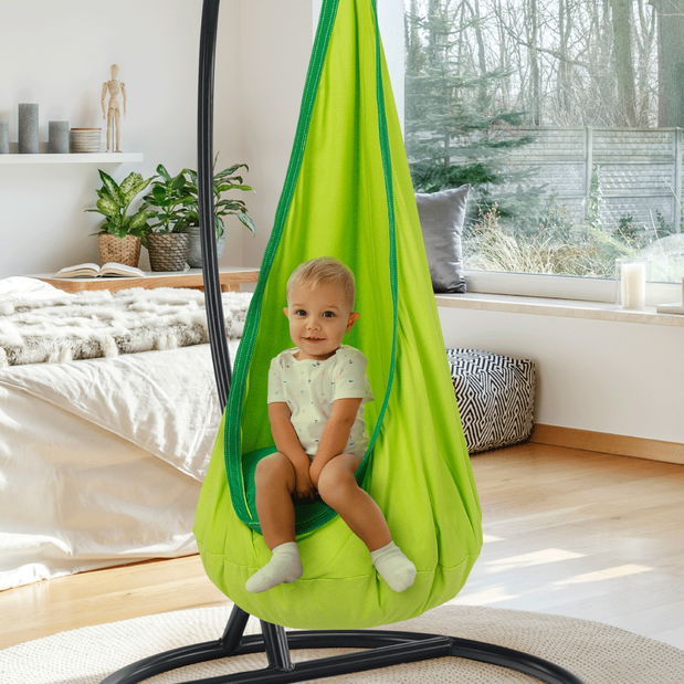 Felakasztható hintafotel Sentra (zöld)
