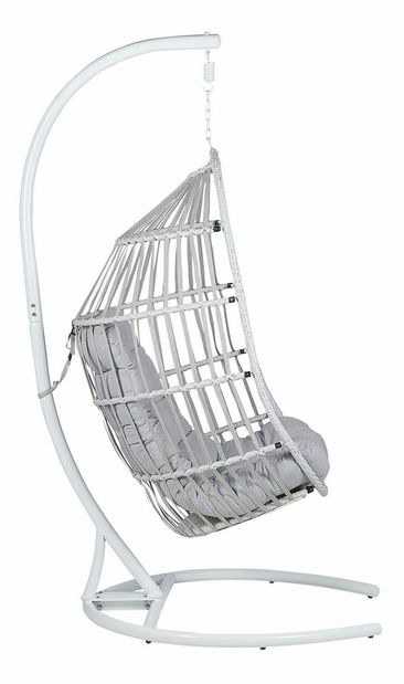 Függesztett fotel Samual (világosszürke)