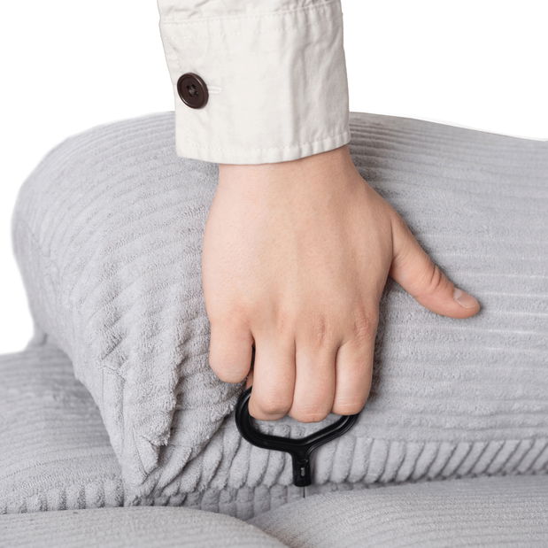 Pozícionáló fotel Apoya (szürke) 