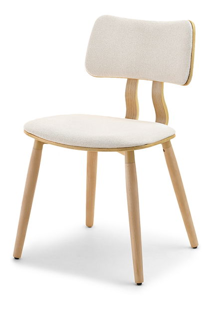 Scaun Woodyman (crem + stejar)