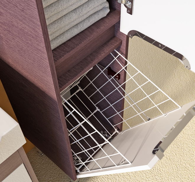 Kúpeľňová skrinka Juventa Monza MnP-190 W