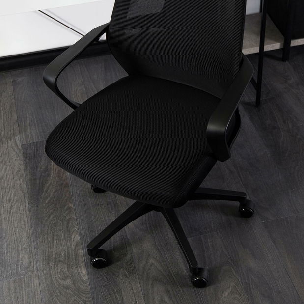 Irodai fotel Saludos (fekete) 