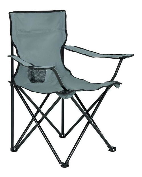 Kempingová stolička Antler (sivá)