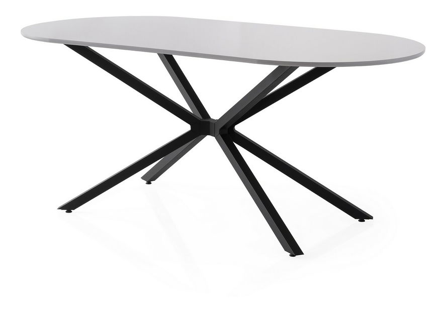 Masă sufragerie Aurrente (gri deschis)