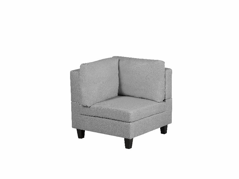 Modularna sofa u obliku slova U FELLE (poliester) (siva) (za 6 osoba)