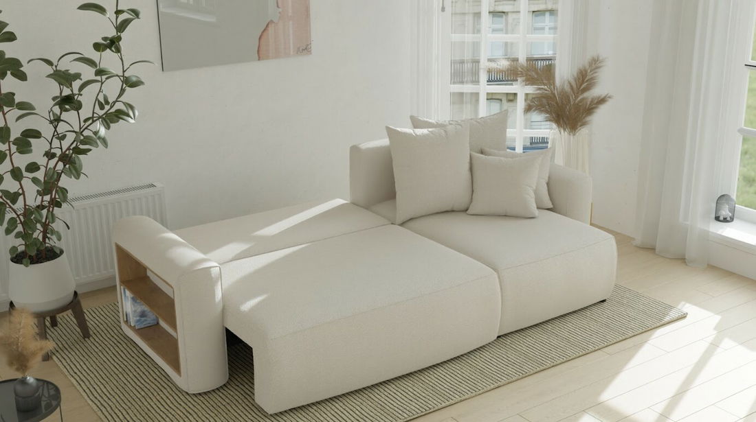 Sarokkanapé Solina (bézs) (J)