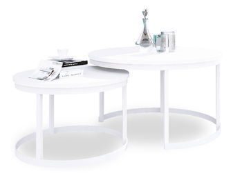 Konferencia szék szett (2 db) Otir (fehér + fehér)