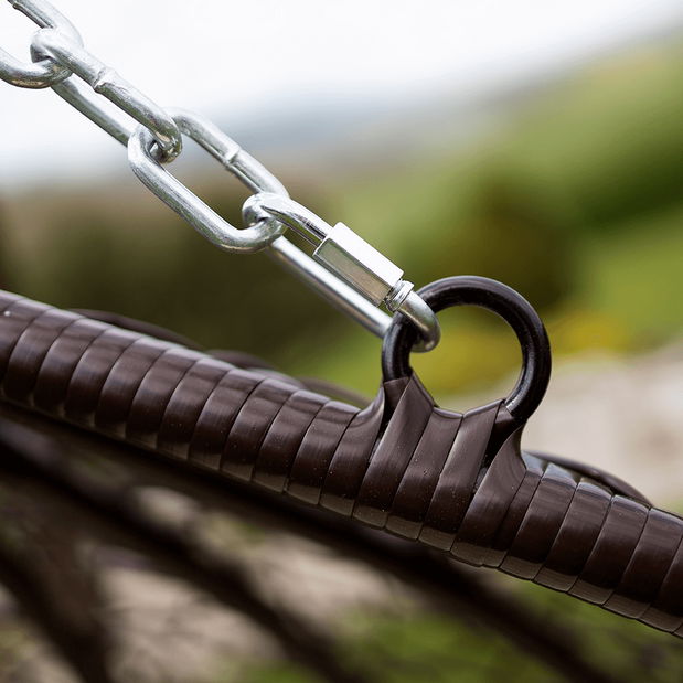 Závesné kreslo Dali (hnedá)