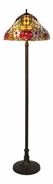Stojanová lampa Mirella 8088 (bronzová + viacfarebné)