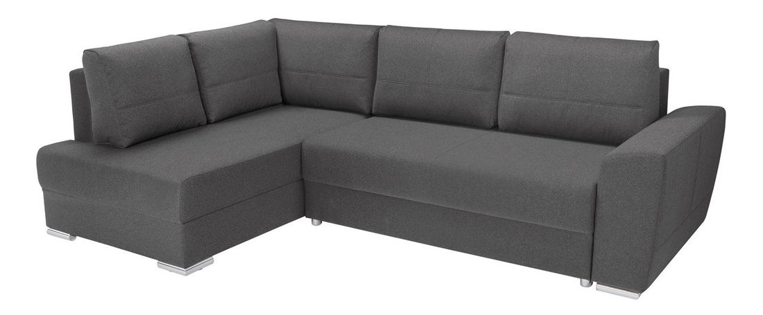 Rohová sedačka BRW Allison LUX REC.3DL (sivá) (L)
