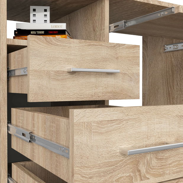 PC stolić Asegura (hrast sonoma)