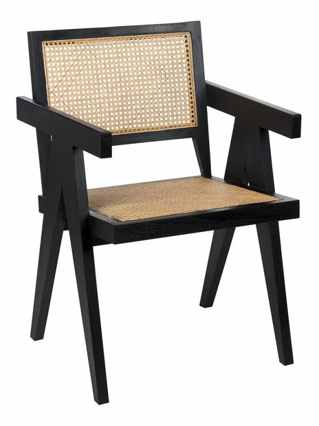 Jedálenská stolička Willow (čierna) 