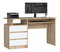 PC stolík Bronte (dub sonoma + biela)