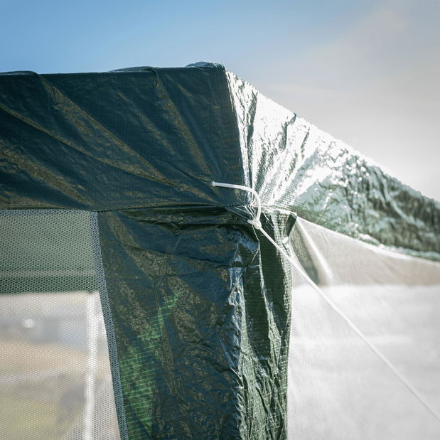 Kerti pavilon Rhoda (zöld + fehér)