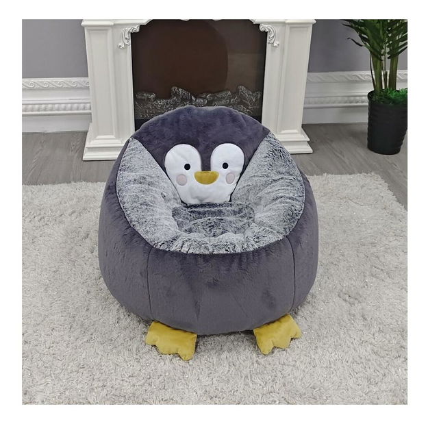 Babzsák Permitira (szürke) (pingvin)