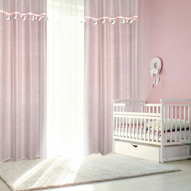 Perdea 140x250 cm Mun (roz)
