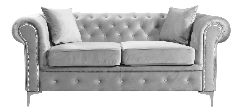 Canapea de lux cu două locuri Rikaro (velvet 03) 