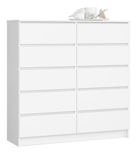 Comodă Kapil III (alb)