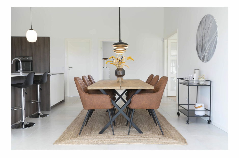 Jedálenská stolička Heravina 1 (hnedá)