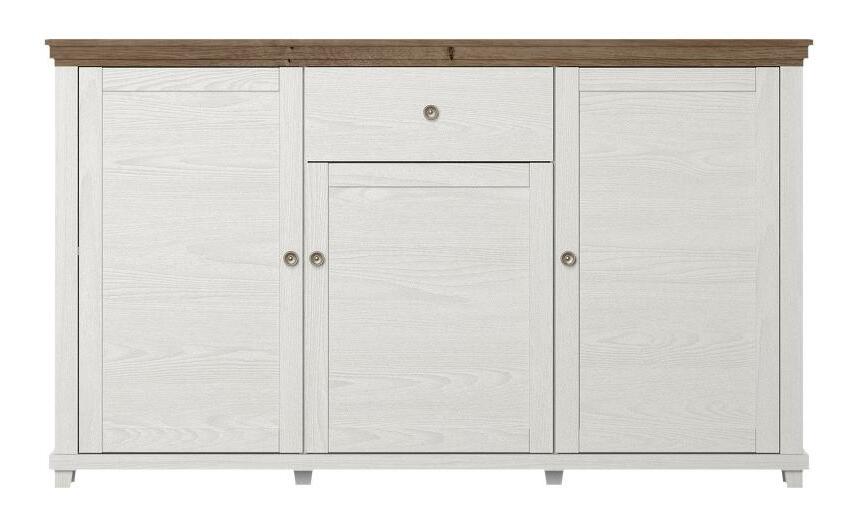 Komoda Elvina 47 (bijeli pepeo + hrast lefkas)