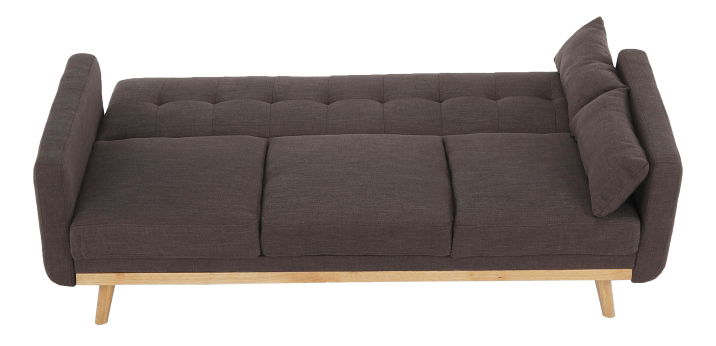 Pohovka trojsedačka Alestra (hnedá) *výpredaj