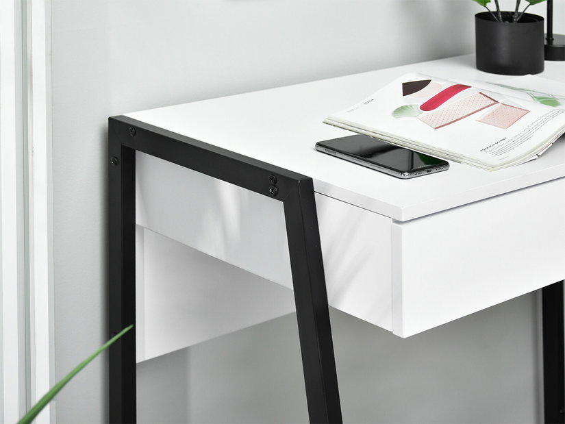 Masă PC Norway (alb + negru)