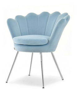 Kreslo Lasair (modrá + zlatá)