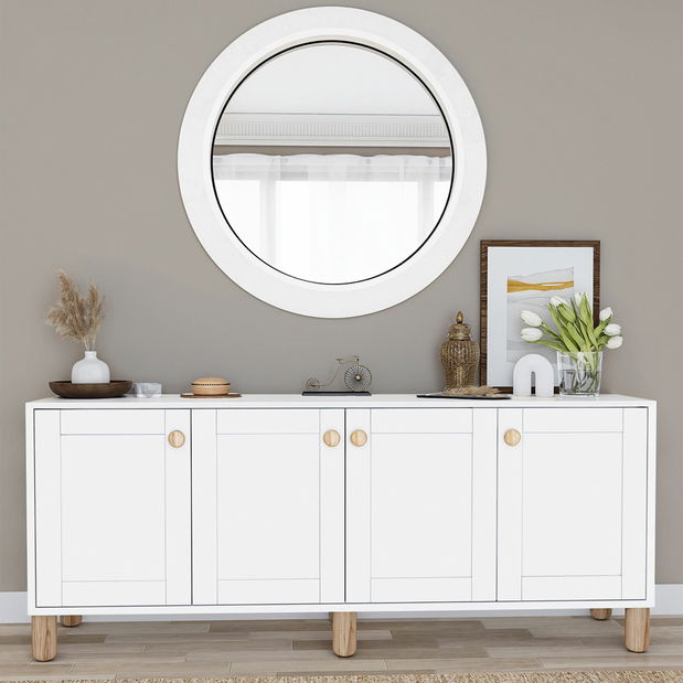 Comodă Naturalia K (alb)