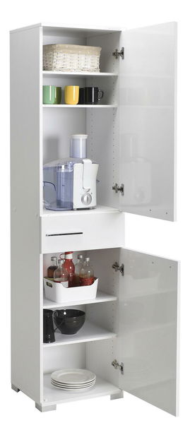 Dulap cu rafturi Aderyn (alb)