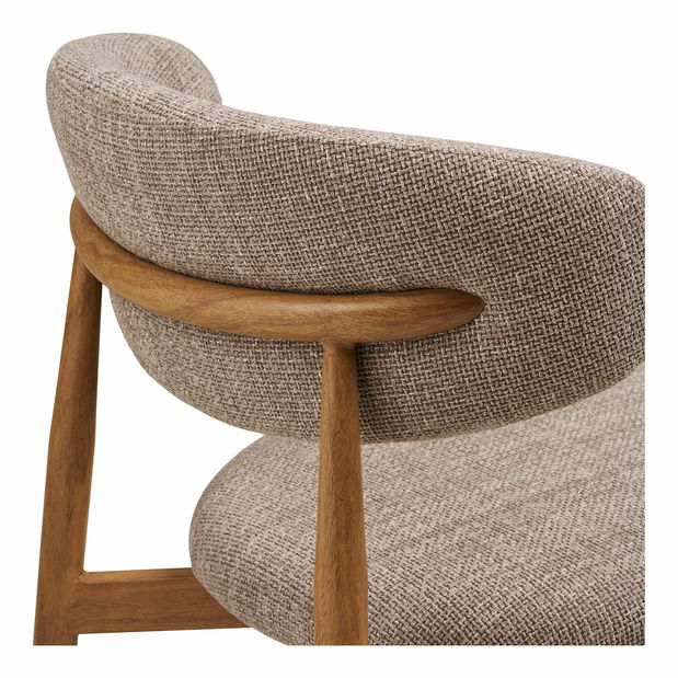 Jedálenská stolička Lsidinaina 1 (piesková + prírodná)