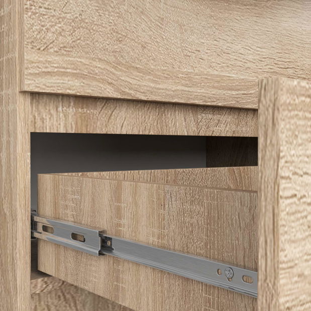 Comodă Keanu III (stejar sonoma)